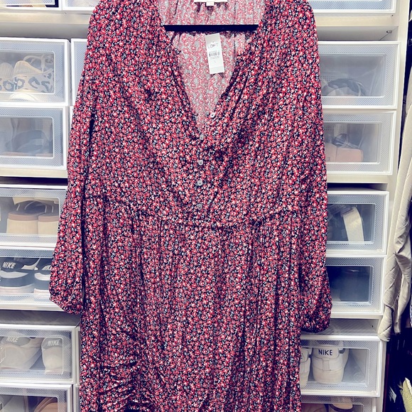 Loft Floral Dress - Picture 1 of 1